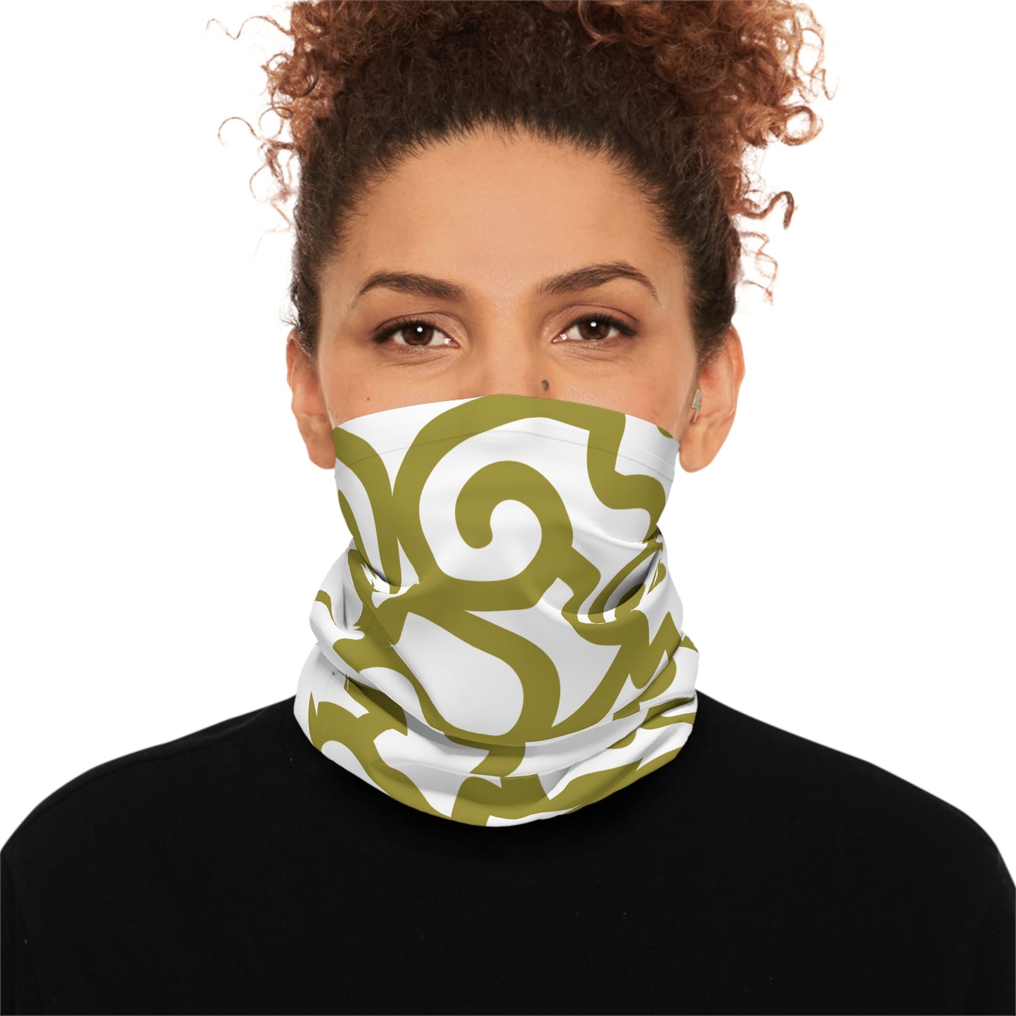 10% Elastane blend 4-way stretch Midweight Neck Gaiter