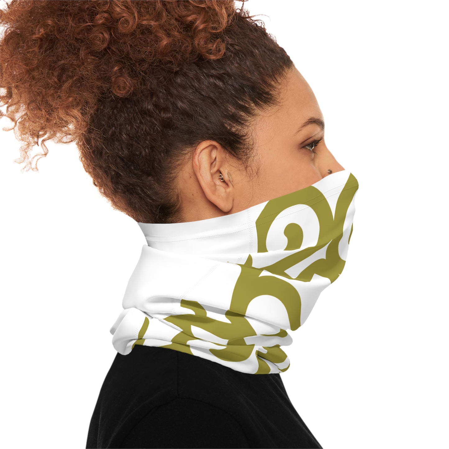 10% Elastane blend 4-way stretch Midweight Neck Gaiter