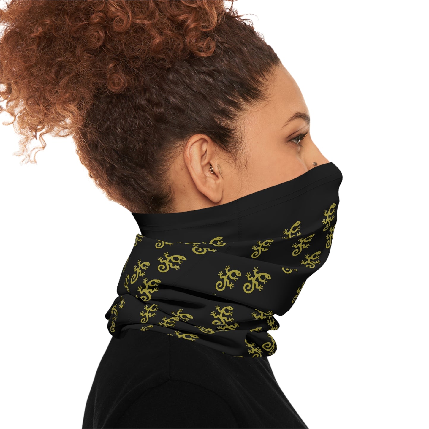 10% Elastane blend 4-way stretch Midweight Neck Gaiter