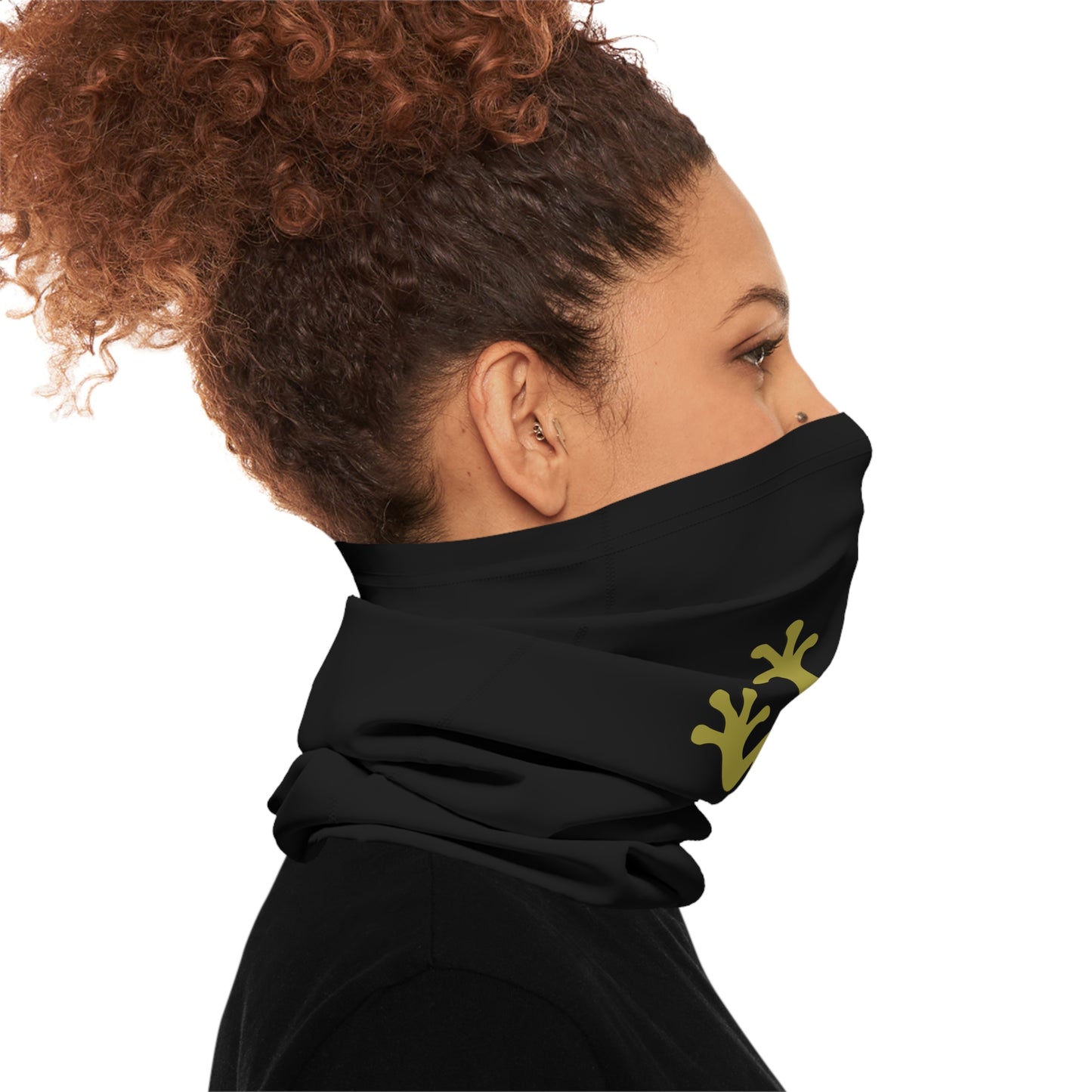 10% Elastane blend 4-way stretch Midweight Neck Gaiter