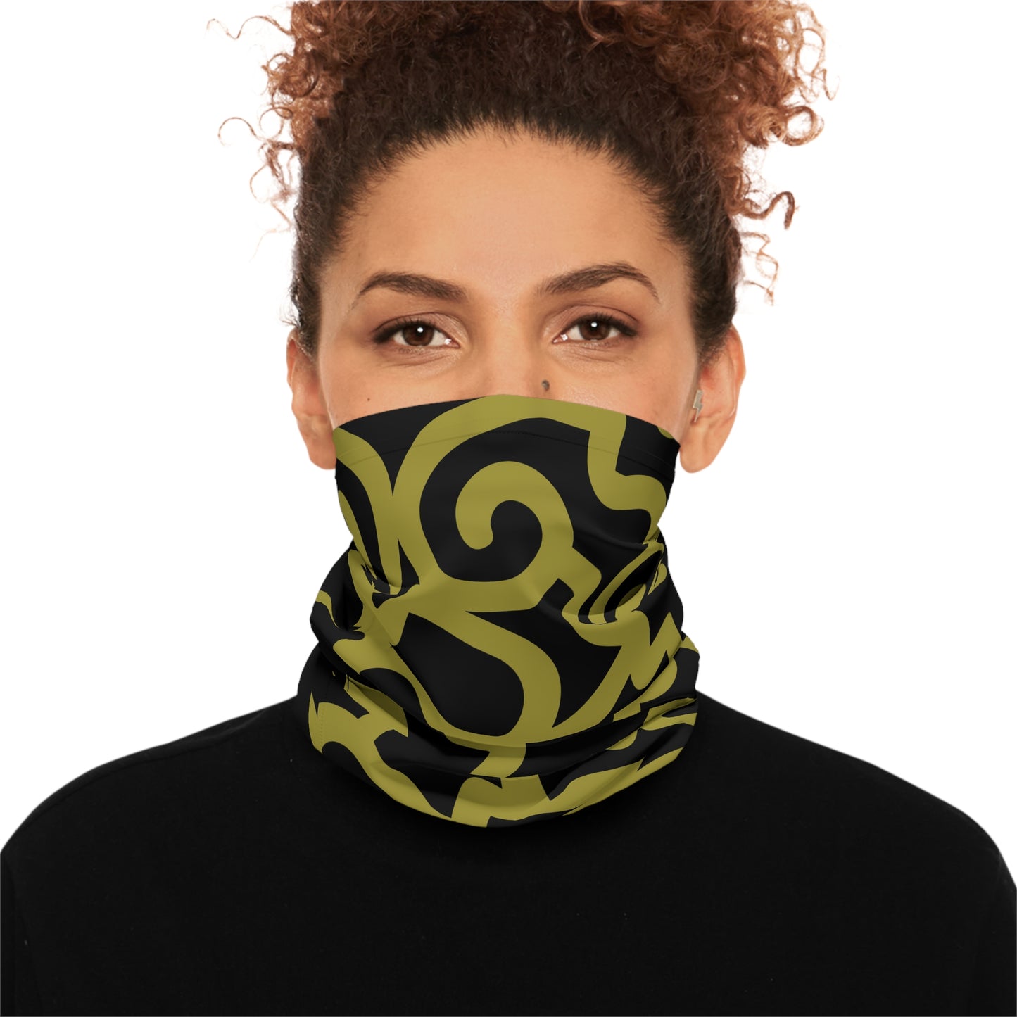 10% Elastane blend 4-way stretch Midweight Neck Gaiter