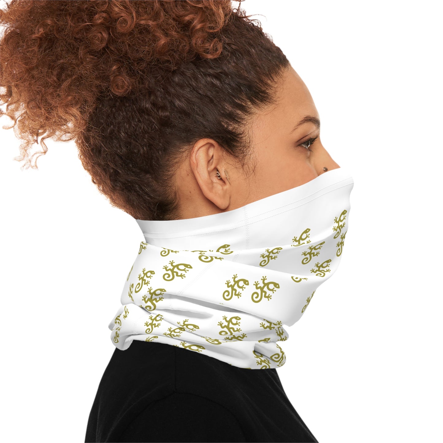 10% Elastane blend 4-way stretch Midweight Neck Gaiter