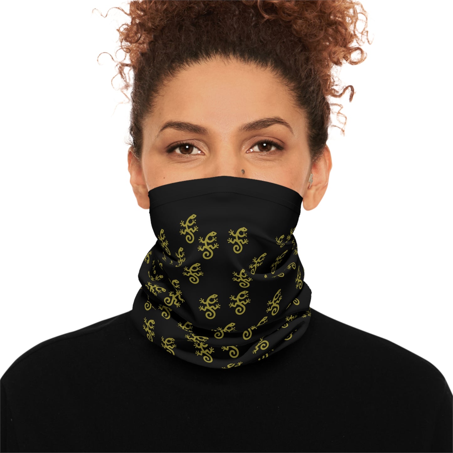 10% Elastane blend 4-way stretch Midweight Neck Gaiter