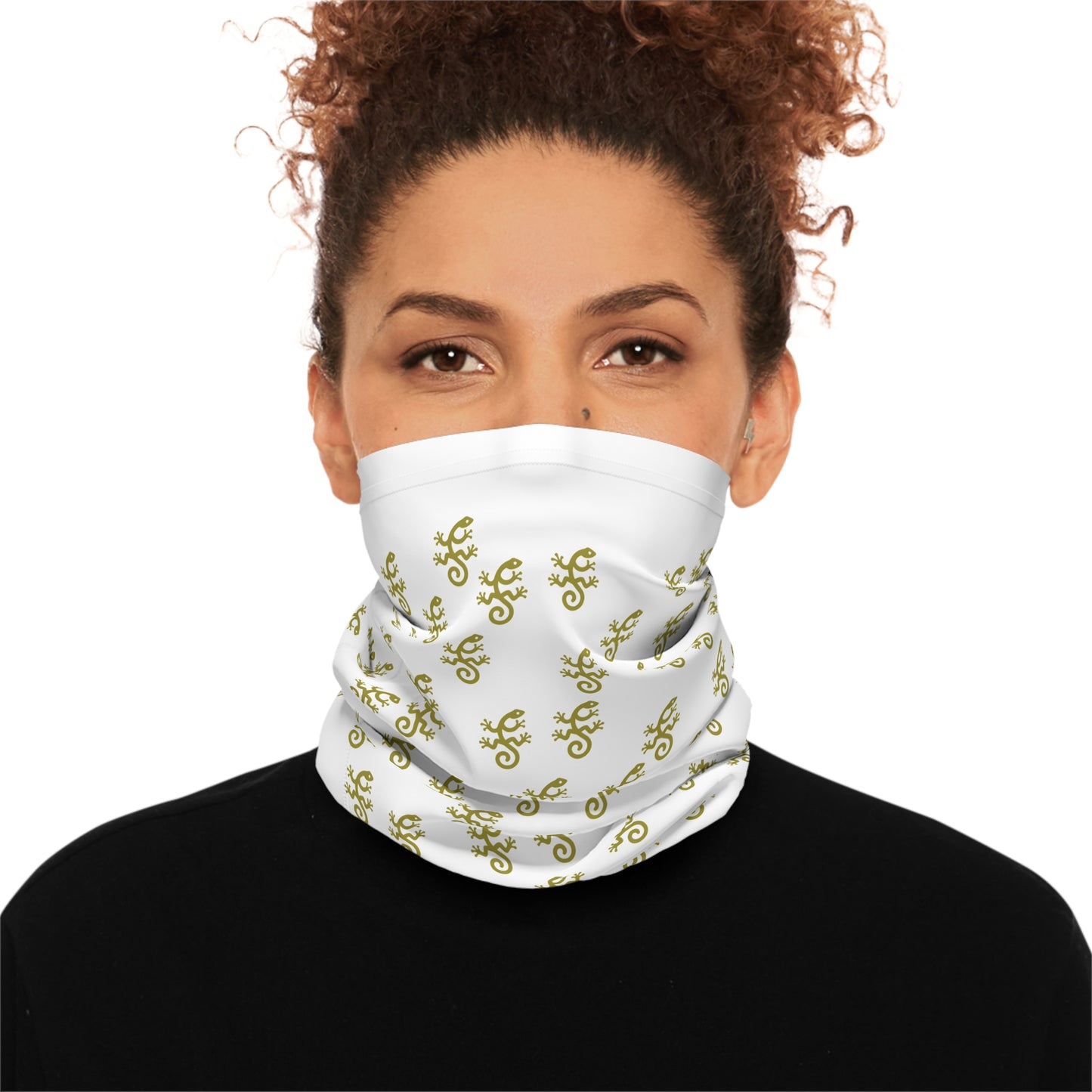 10% Elastane blend 4-way stretch Midweight Neck Gaiter